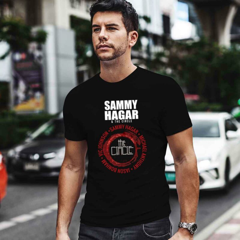 Sammy Hagar And The Circle 2021 Tour Front 5 T Shirt