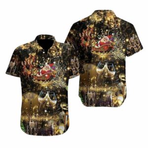 Santa Claus Its Time To Cheer Hawaiian Shirt