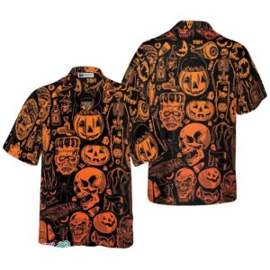 Scary Halloween Monsters Halloween Hawaiian Shirt