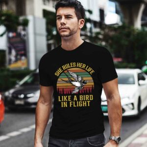 She Rules Her Life Like A Bird In Flight Stevie Nicks Fleetwood Mac 4 T Shirt