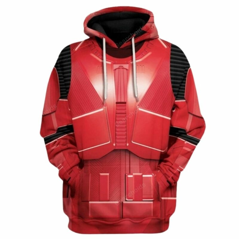 Sith trooper star wars cosplay 3d hoodie 1