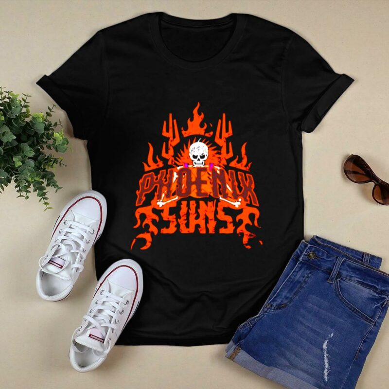 Skeleton Basketball Phoenix 0 T Shirt