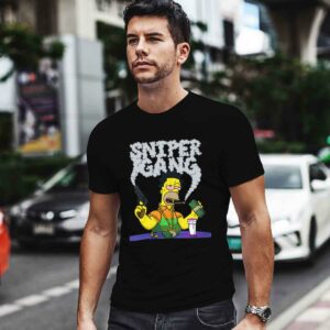 Sniper Gang The Simpsons 0 T Shirt