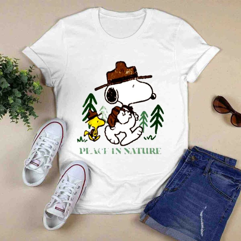 Snoopy Peace In Nature 0 T Shirt