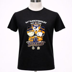 Snoopy and Charlie Brown X Houston Astros 64th anniversary 1962 2026 1 T Shirt.jpg