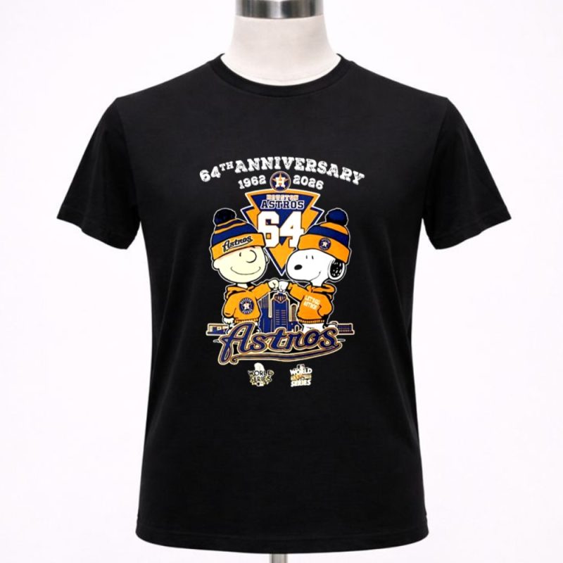 Snoopy and Charlie Brown X Houston Astros 64th anniversary 1962 2026 1 T Shirt.jpg