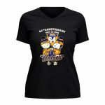 Snoopy and Charlie Brown X Houston Astros 64th anniversary 1962 2026 5 Womens V Neck.jpg