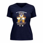 Snoopy and Charlie Brown X Houston Astros 64th anniversary 1962 2026 9 Womens V Neck.jpg