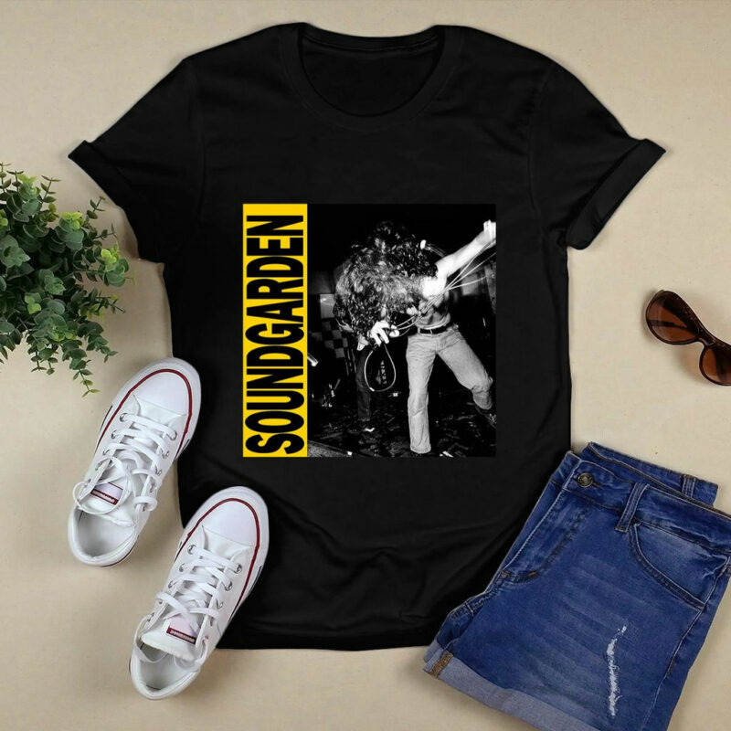 Soundgarden Louder Than Love 89 Tour Front 4 T Shirt
