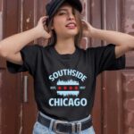 Southside Chicago Flag Skyline 1 T Shirt