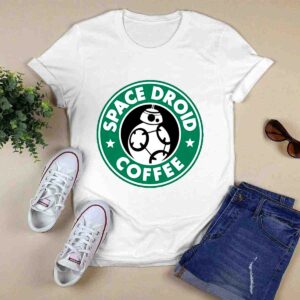 Space Droid Coffee Grenade Robo 0 T Shirt