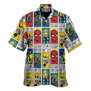 Spider Man Friends Avengers Hawaiian Shirt