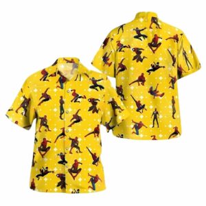 Spider Man Jump Hawaiian Shirt