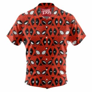 Spider Man Marvel Comics Deadpool Vacation Hawaiian Shirt