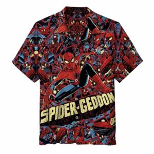 Spider Man Spider Geddon Hawaiian Shirt