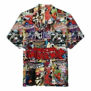 Spiderman Friends Avenger Funny Hawaiian Shirt