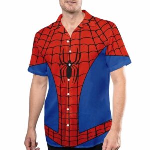 Spiderman Hawaiian Shirt
