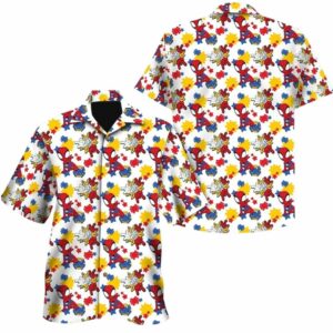 Spiderman Marvel Vacation Trip Family Hawaiian Shirt