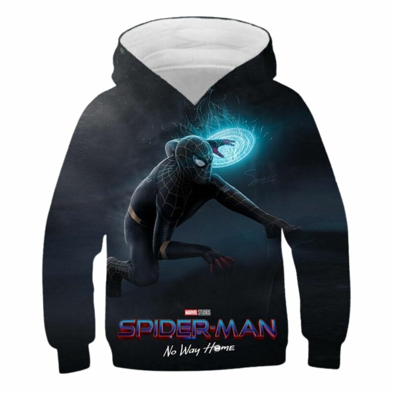 Spiderman no way home signature 3d hoodie 1
