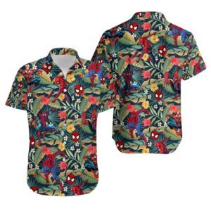 Spiderman Tropical Hawaiian Shirt