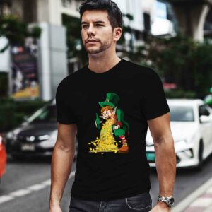 St Patricks Day Puking Leprechaun Gold 0 T Shirt