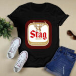 Stag Beer Logo 3 T Shirt