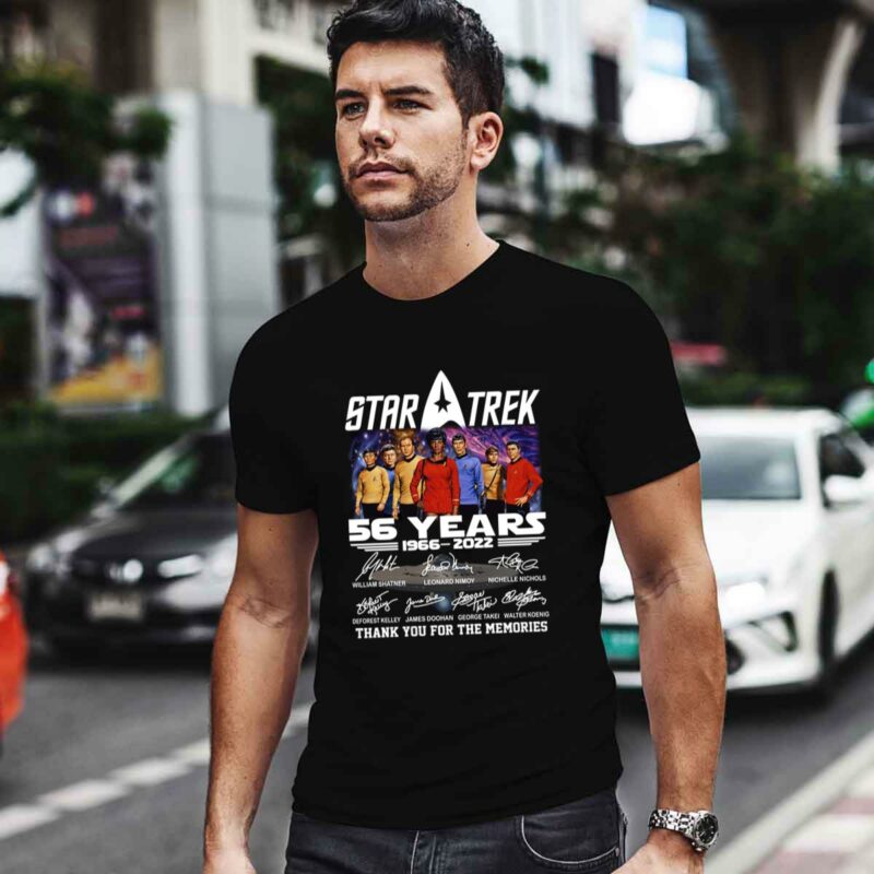 Star Trek 56 Years 1966 2022 0 T Shirt