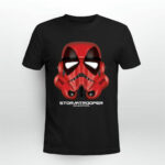 Star Wars Stormtrooper Face Paint Deadpool 3 T Shirt