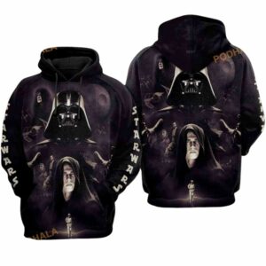 Star Wars Black Darth Vader All Over Print Hoodie