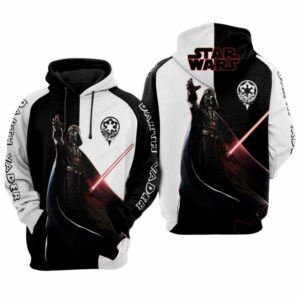 Star Wars Darth Vader Lightsaber All Over Print Hoodie