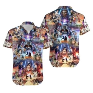 Star Wars Galaxy Movie Summer Vacation Hawaiian Shirt