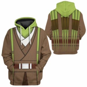 Star Wars Kit Fisto Cosplay Costume All Over Print Hoodie