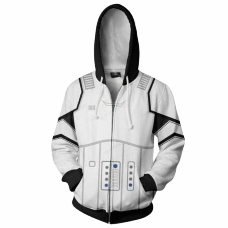 Star wars stromtrooper 3d hoodie 1