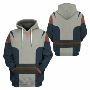 Star Wars The Bad Batch Omega Cosplay Costume All Over Print Hoodie