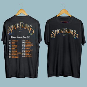 Stick Figure Band Wisdom Summer Tour 2023 front 4 T Shirt