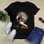 Stihl Baby Groot Chainsaw Guardians of the Galaxy 4 T Shirt