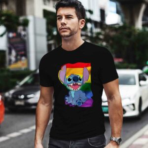 Stitch LGBT Pride 0 T Shirt