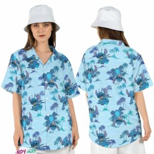 Stitch Aloha Tropical Summer Beach Holiday Disney Hawaiian Shirt