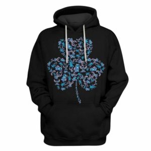 Stitch At St Patrick's Day All Over Print Hoodie