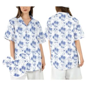 Stitch Ohana Island Patterns Tropical Hawaiian Shirt