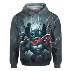 Stitnom Venom Mix Stitch All Over Print Hoodie