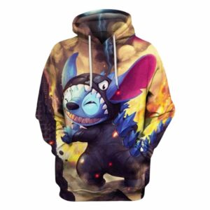 Stitzilla All Over Print Hoodie