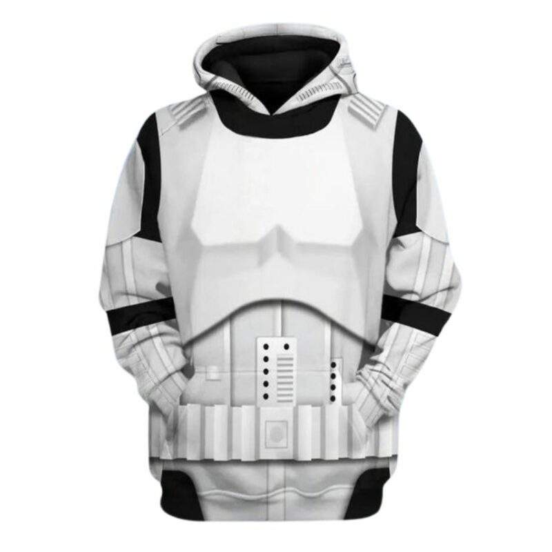 Stormtroopers cosplay costume 3d hoodie 1