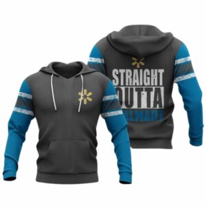 Straight Outta Walmart All Over Print Hoodie