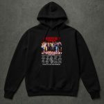 Stranger Things 10th anniversary 2016 2026 thank you for the memories signature 2 Hoodie.jpg