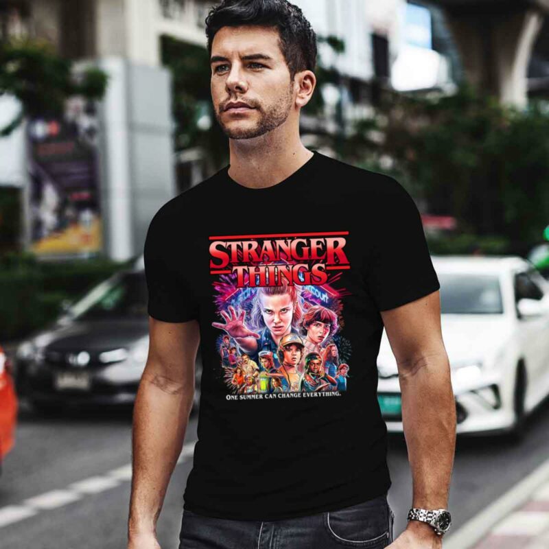 Stranger Things Movie Characters Graphic 0 T Shirt