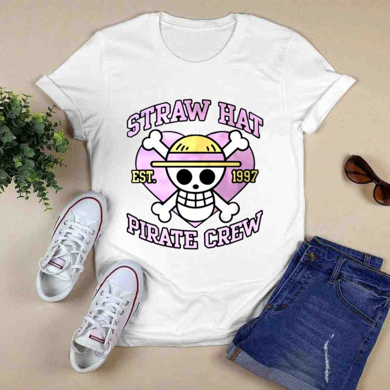Straw Hat Pirate Crew Est 2017 0 T Shirt