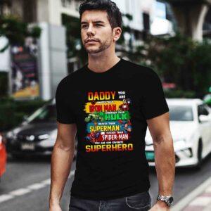 Superhero Daddy Daddy You are Our Superhero Best Dad 0 T Shirt