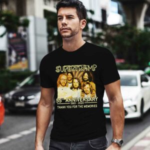 Supertramp 55th Anniversary 1969 2024 Thank You For The Memories 4 T Shirt