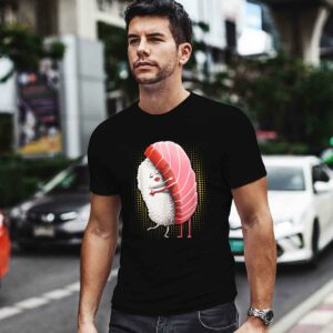 Sushi Hug Adorable Graphic Sashimi 0 T Shirt